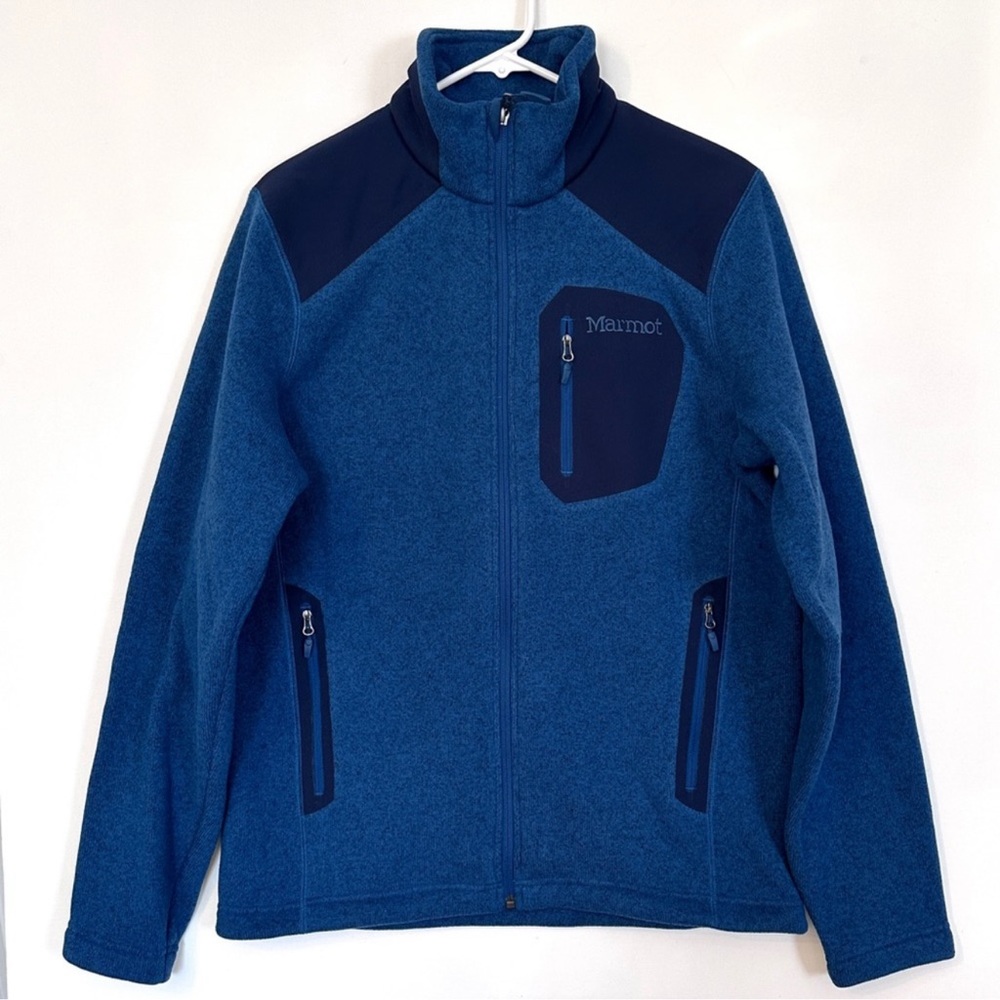 🥷🏿🥷🏿🥷🏿MARMOT MEN’S PORTLAND NAVY BLUE JACKET SIZE-M
